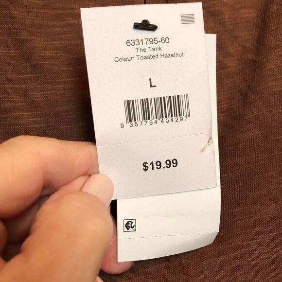 COTTON ON BODY - L Sz L Cropped Tank Top w/Crew Neck & Cut-In Sleeves CUTE & NWT - Picture 9 of 14